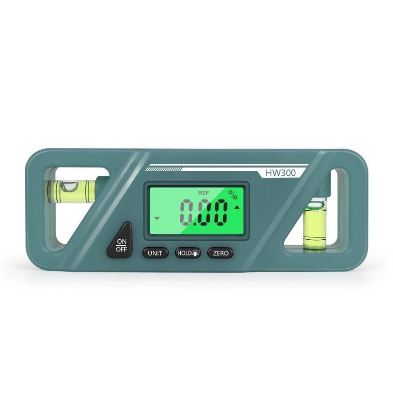 

Magnetic Electronic Level Digital Display Level Inclinometer Angle Protractor Backlight Digital Inclinometer Measuring Tools зелений