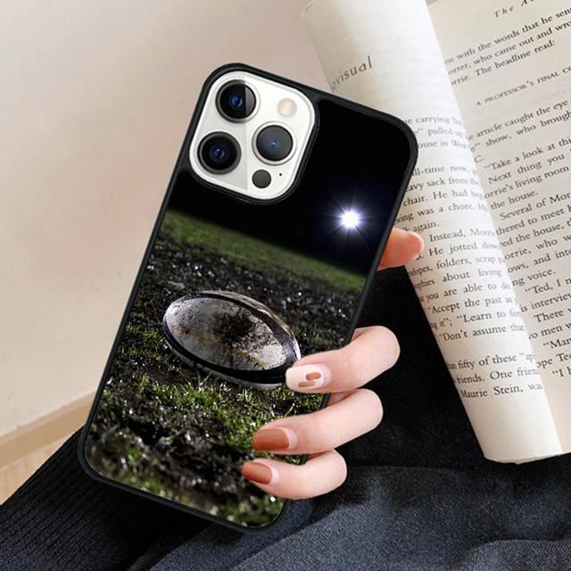 Keep Calm and Play Rugby Phone Case Back Cover for iPhone 17 Air 16 15 14 13 11 12 Pro Max Plus Fundas Coque