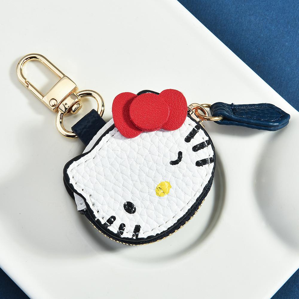 Hello Kitty Bag Charm With Artificial Leather Keychain For Kids And Teens Accessories