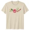 Floral Rose Garden Design Nature Lover Adult Graphic TShirt