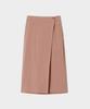 Aesmoeo Venice Wrap Banding Skirt (Indie Pink)
