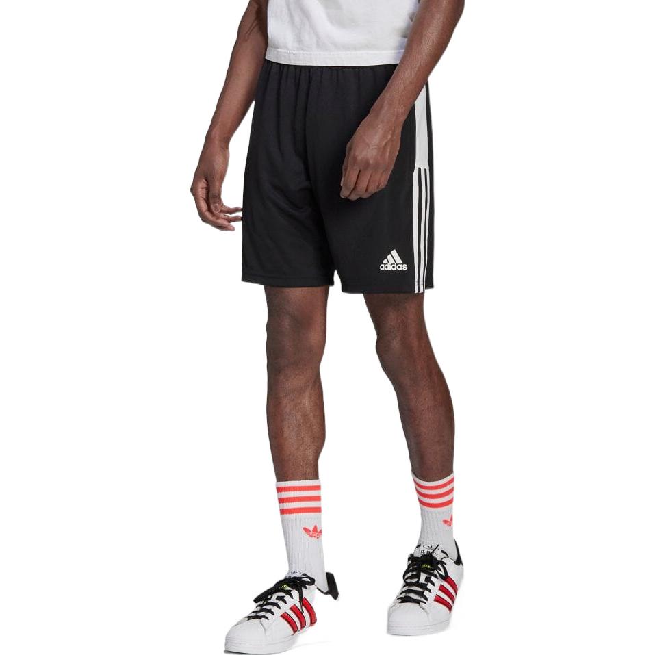 Adidas Soccer Bottoms Men's Black Moderate Straight Fit Pants HE7167