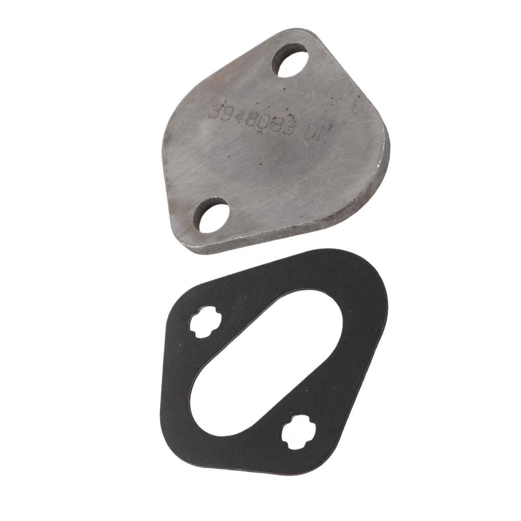 Fuel Pump Cover Plate Kit Stainless Steel Replacement for Cummins 4BT 6BT 5.9L 12V Diesel