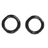 Custom Parts for Jimny Sierra Nomad Side Air Vent Surround Air Vent Ring Set Fiber [Javelith] JB64W/Jimny JB74W/Jimny JC74W Panel, Cover, 2-Piece