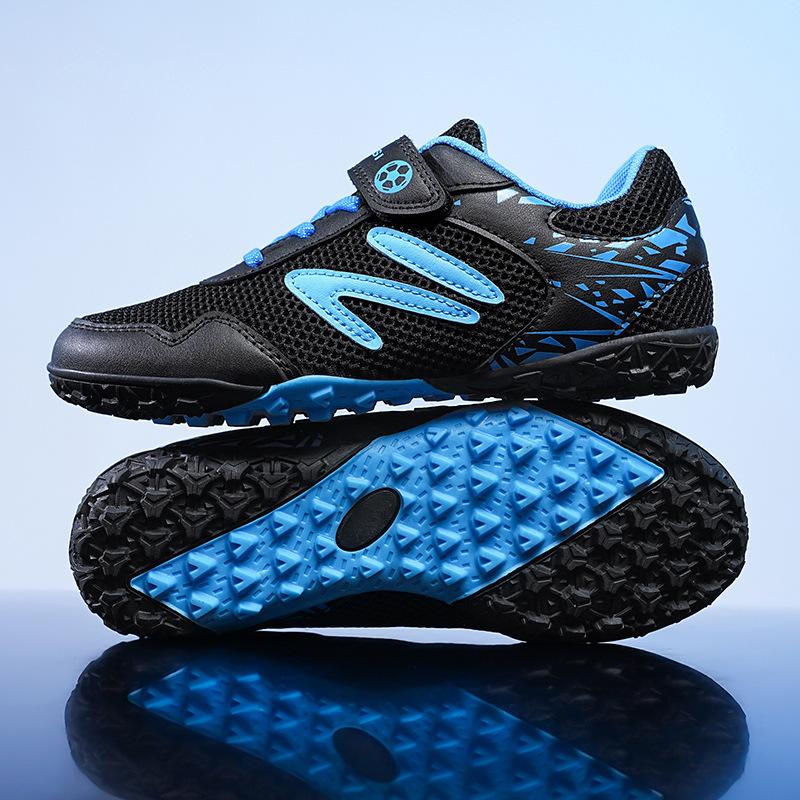 Foreign Trade 2025 Summer New Mesh Velcro Training Children Broken Nails Primary School Game Sneakers Rotating Buckle