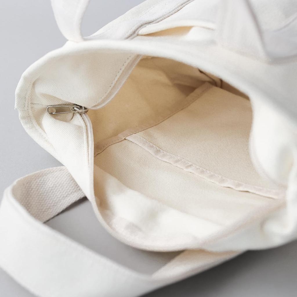 Converse Canvas Mini Tote Bag with Dwear Sticker, Men's and Women's, "TOKYO All Star" (Small, Off-White)