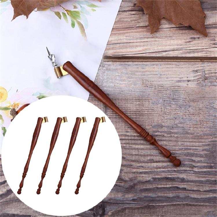 4 Pcs/Set Multifunctional Dip Pen Holder English Calligraphy Pen Holder Oblique Calligraphy Dip Pen Holder