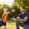 Set of 3 Soft Toss Bean Bags with Fun Face Print for Outdoor and Indoor Activities Suitable for Group Play and Coordination Games