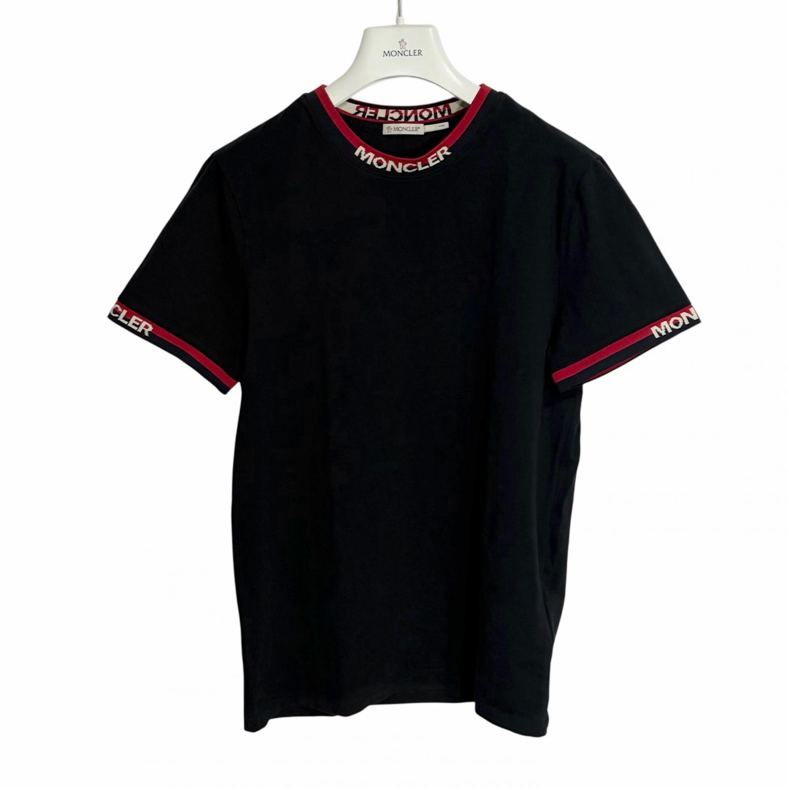 Used MONCLERShort sleeve T-shirt Dark navy mens