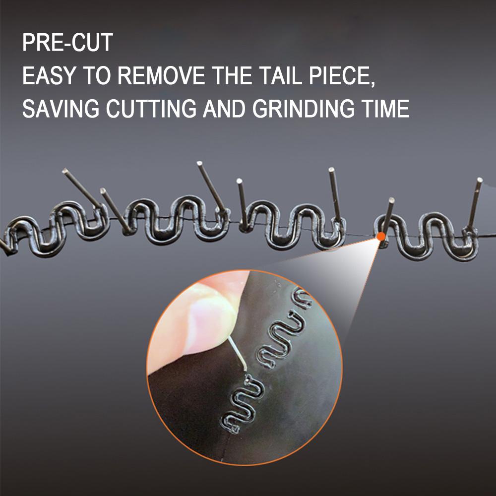 800/600/100 STÜCKE Automotive Kunststoff Reparatur Schweißnägel Heißschweißhefter 6 stil Mix Mit Box Kunststoffschweißpistole Teile