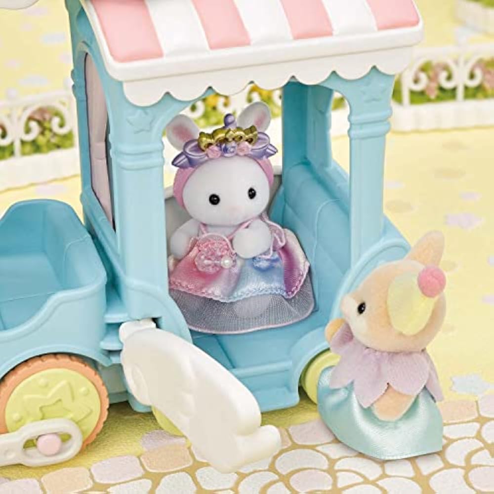 Sylvanian Families Amusement Park Attraction [Fluffy Clouds Parade Train Set] Co-73 ST Mark Certi...