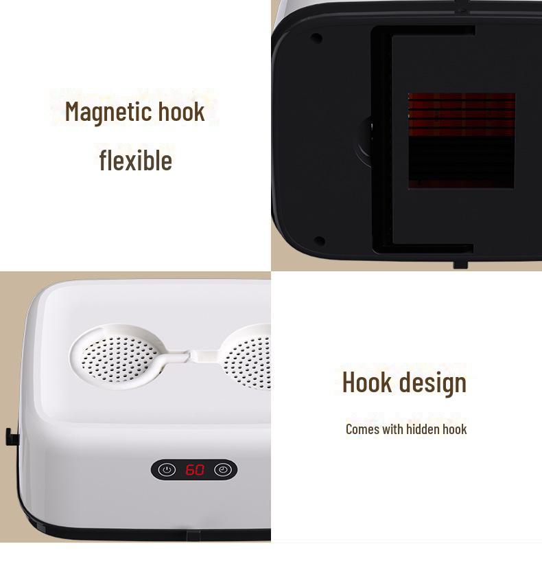 Składana przenośna suszarka do powietrza do domu i podróży