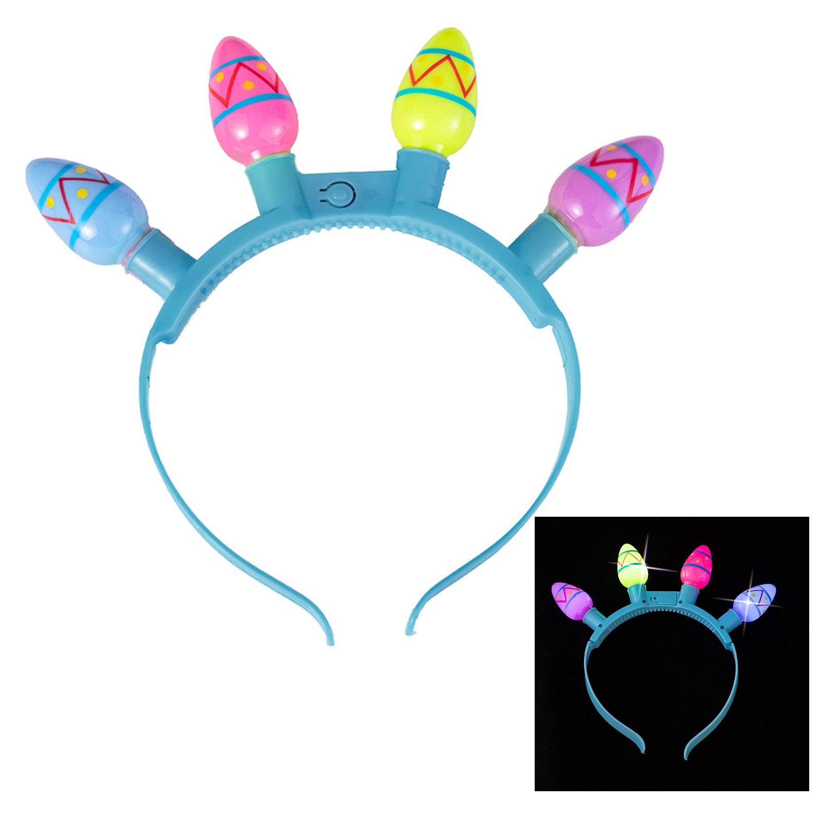 

Easter Eggs Party Headband Carnivals Party Crownpieces Headdress for Adult Kids Festival Celebration Party Props синий