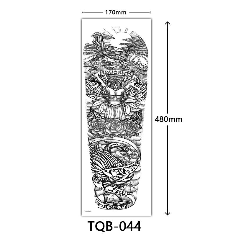 Full Arm Tattoo Sticker Full Arm, Full Arm Big Picture Tattoo Sticker, Flower Arm Tattoo Sticker Tattoo