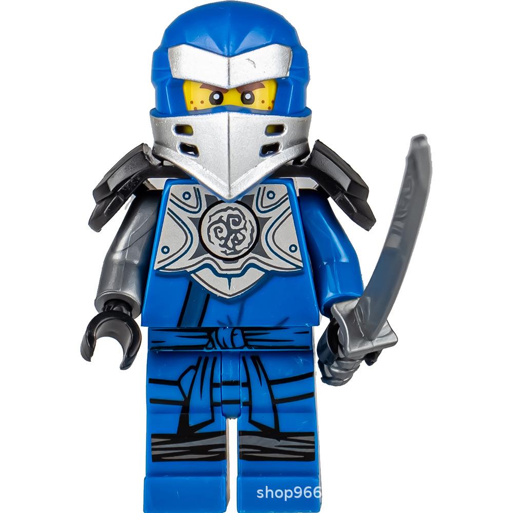 Ninja Warrior Superhero Doll With Weapon Single Building Block Assembly Toy