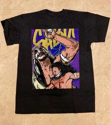 Vintage Sabu Zwart Katoen Alle maten S-345XL Cadeau Voor Fans T-Shirt HRN183