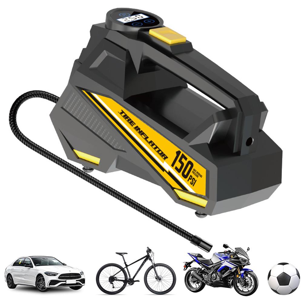 

150PSI Auto Electric Pump with LED Light Car Tire Inflator Digital Display Electric Air Pump for Automobile Bicycle Ball United States