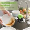 Sponge Holder Plastic Funny Countertop Drip Rack with Sponge Easy Cleaning 3D Printed Sponge Drainage Holder Kitchen Accessories