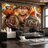 Chainsaw Man Wall Tapestry Aesthetic Wall Hanging Printed Fabric Blanket Decorative Tapestries For Bedroom Living Room Home Decor