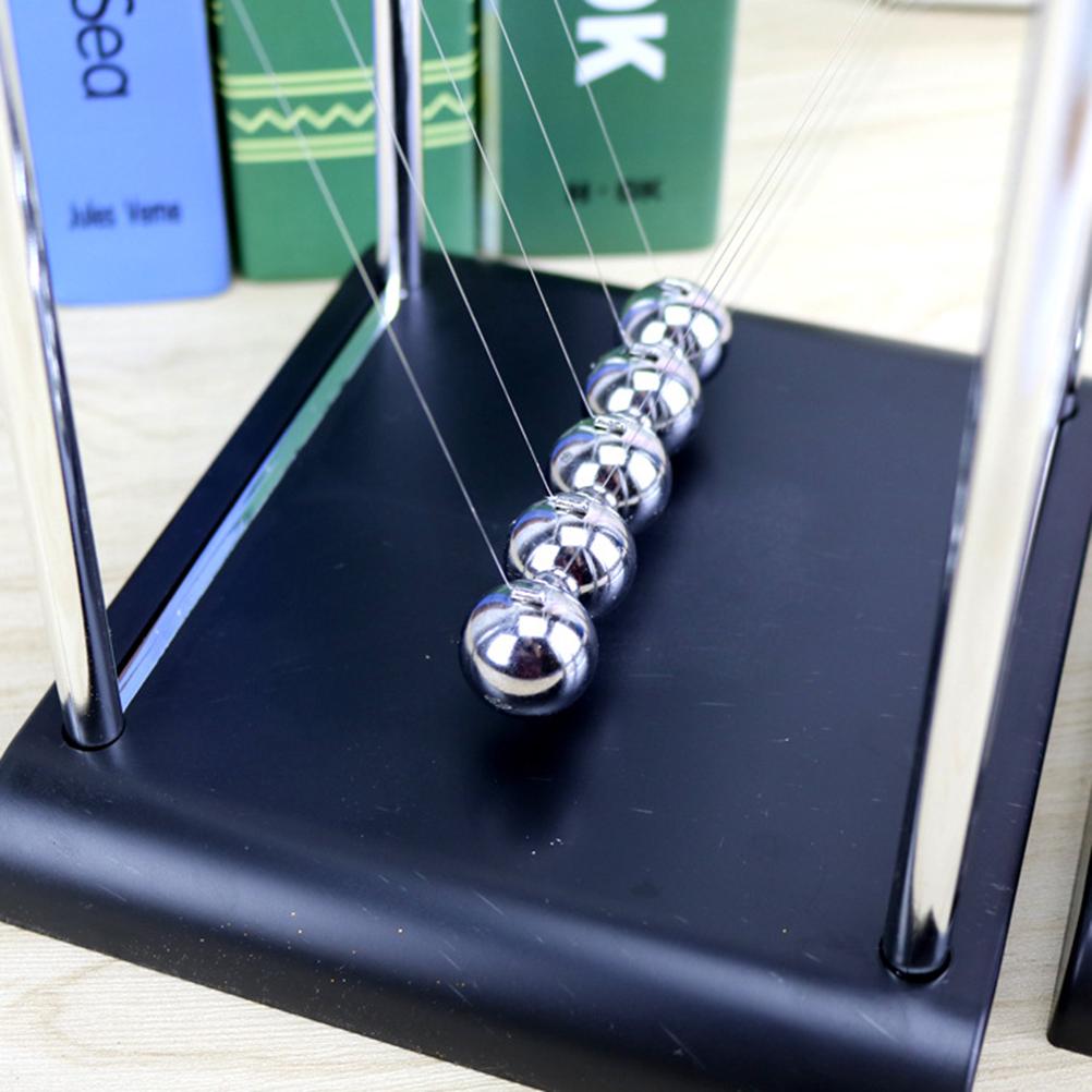 Newtons Lustiger Metall-Gleichgewichtskugel Physik Wissenschaft Schreibtischspielzeug Zubehör