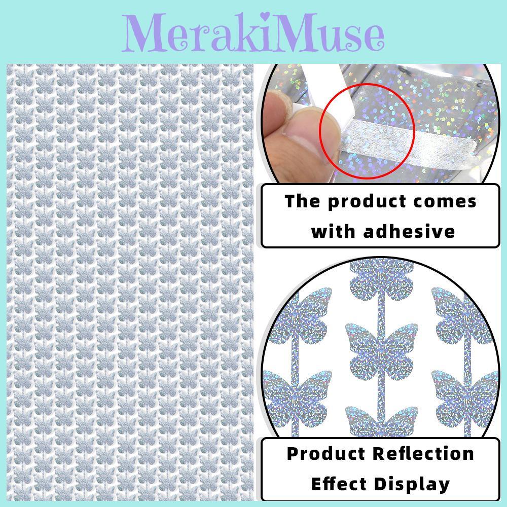 Kolorowa Tęczowa Zasłona Deszczowa z Motylami Do Żywych Dekoracji Imprezowych i Wydarzeń