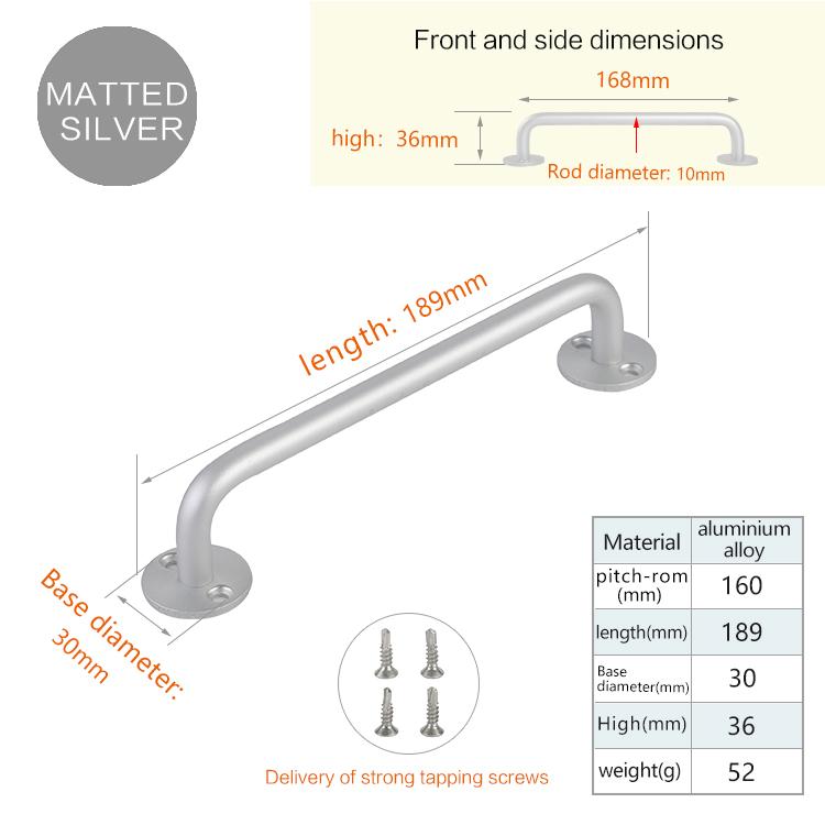 Sliding Door Handles Modern Kitchen Cabinet Handle Barn Door Pulls Furniture Drawer Handle With Screw Sliding Closet Door Handle