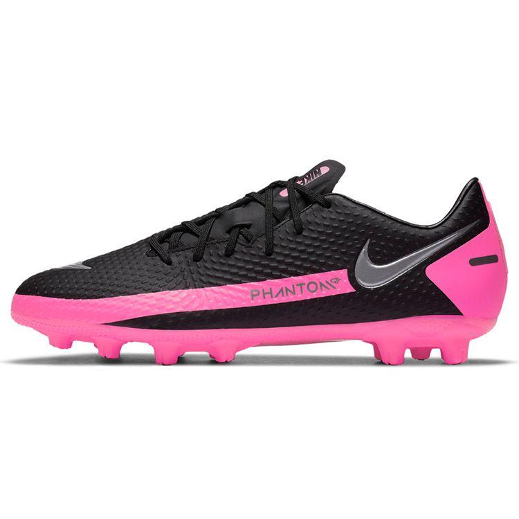 Nike Phantom GT Comfortable Versatile HG (Rubber Short Studs) Firm Ground Artificial Grass Natural Grass Non-Slip Durable Soccer Shoes CK8457-006