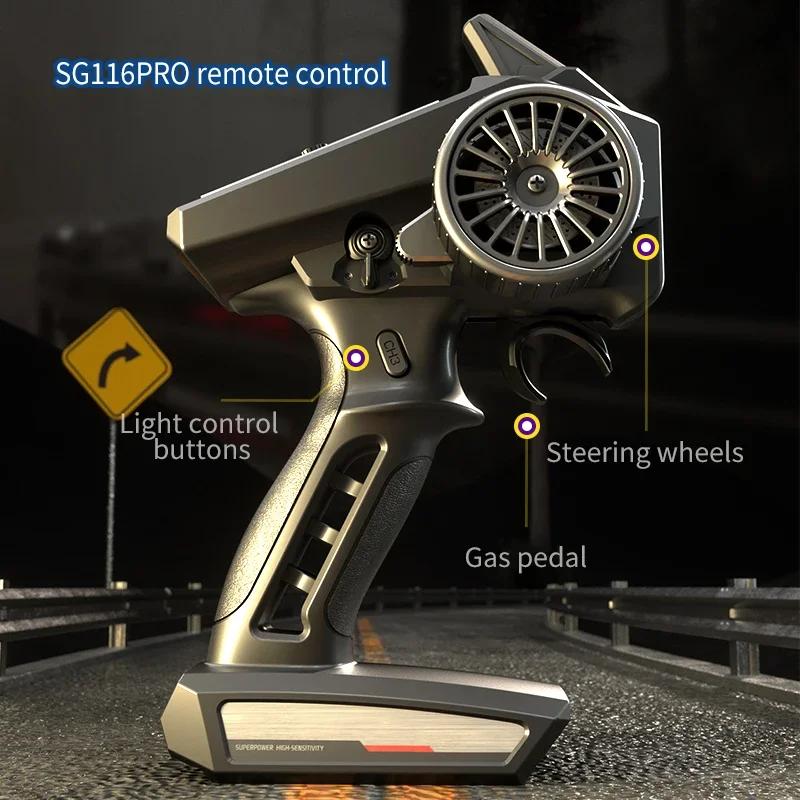 SG116PRO/MAX Remote Control Car 1:16 Scale 80KM/H Brushless Off-Road Drift RC Car Four-Wheel Drive Racing Vehicle For Kids Adult