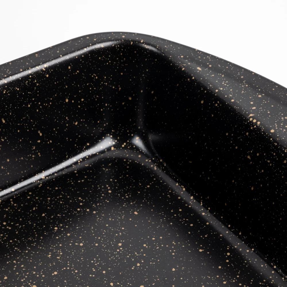 Nonstick Lasagna Roasting Pan Durable Aluminized Steel Bake Serve Casserole Deep Oven Safe Easy Clean Kitchen Cookware