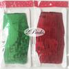 2Packs Red Green Foil Curtain Backdrop Christmas Party Metallic Tinsel Foil Fringe Curtains Photo Props Birthday Wedding Decor