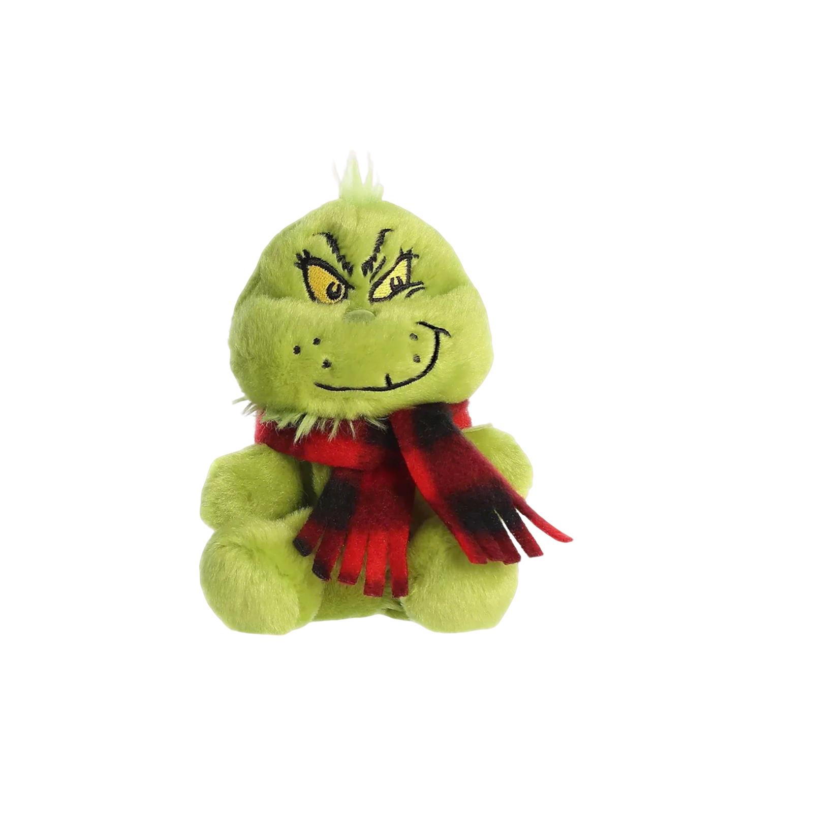 

Christmas Plush Toy, Green Image With A Red Scarf, 9.45-inch Stuffed Toy. Christmas Plush Toy. One Size