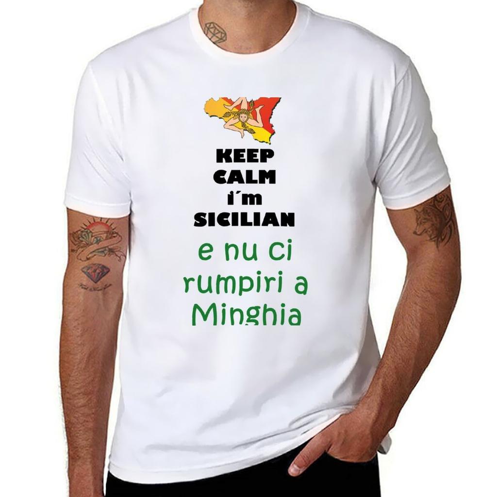 Sicilianu3 Tshirt Plus Size Nonshrink Tshirt