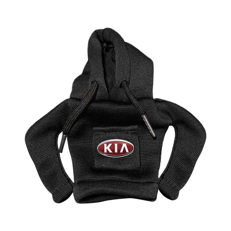 1Pcs Fashion Car Gear Lever Hood Small Sweater Decoration Gear Lever Hoodie For KIA K5 K9 Sorento Ceed Sportage Carnival Stinger Forte Niro Cadenza