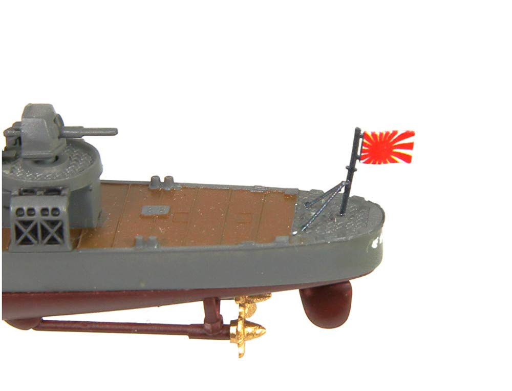 Skywave Series Japanese Navy Destroyer with Flag and Ship Name Plate Etching Plastic Gray Pit-Road 1/700 Kamikaze-class "Hikaze" Parts, Model, SPW63,