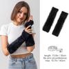 1pairs Women Winter Arm Sleeves Warmers Japanese Harajuku Y2k Arm Warmer for Girls Velvet Fingerless Gloves Knitted Arm Sleeve