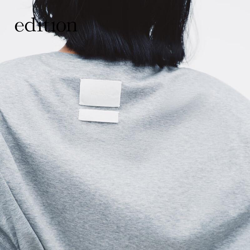 EditionE+ 2026 Spring Relaxed Fit Long-Staple Cotton T-Shirt