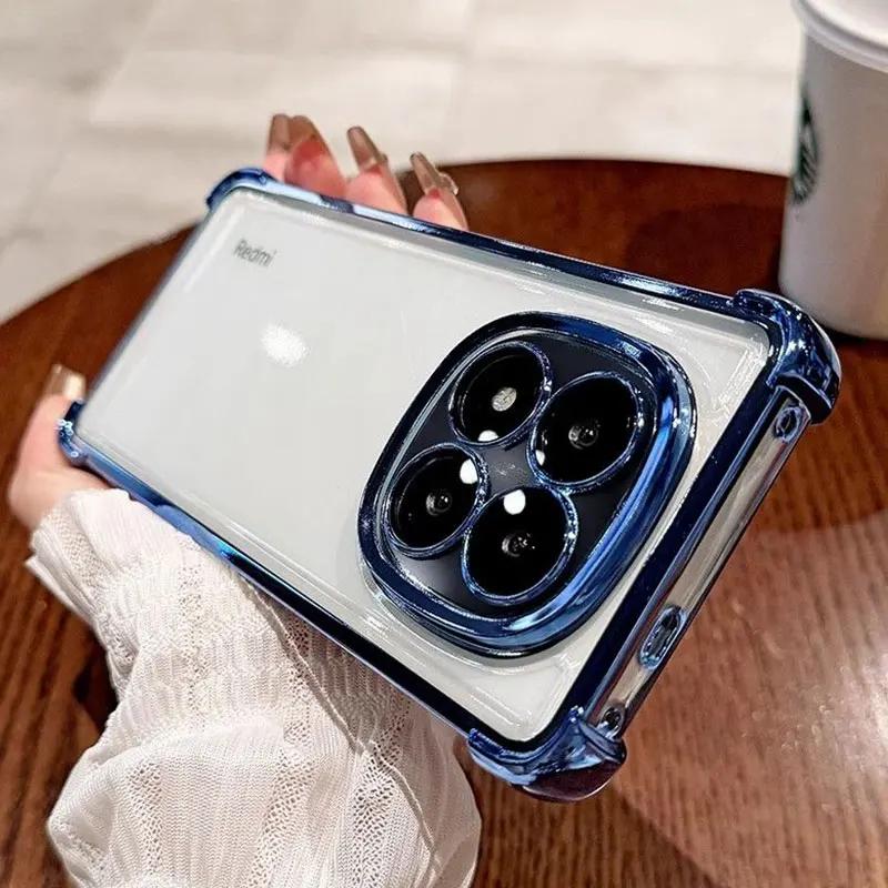For Xiaomi Redmi Note 14 pro plus 14C 13C Phone Cases Note14pro Fundas RedmiNote14 pro 5G Case Luxury Shockproof Armor TPU Cover