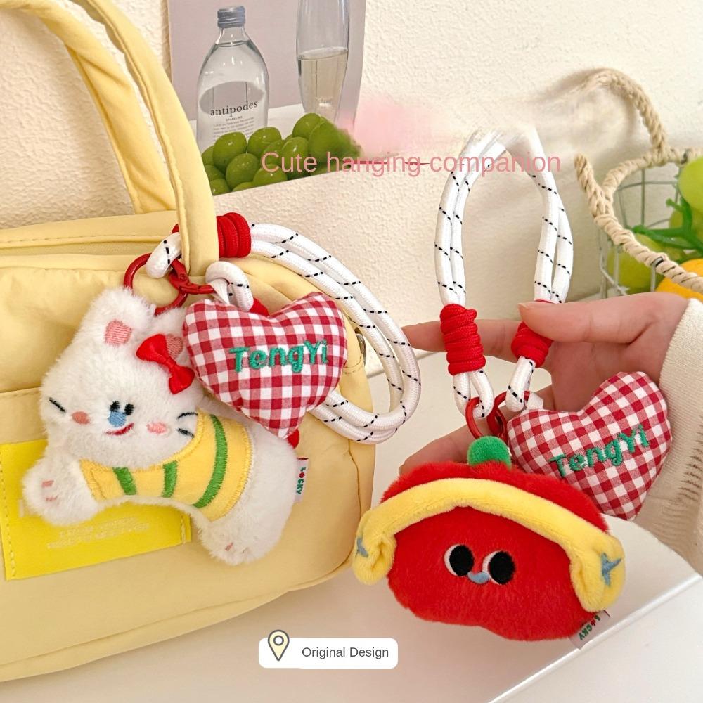 Plushies Doll Cute Animal Plush Keychain Collection Plush Keyring Pendant  Home Party Decor