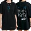 Ado Women Clothing Casual Fashion Graphic Print Tees Summer Unisex High Street Y2K Vintage Oversize Short Sleeve Tops Tshirts