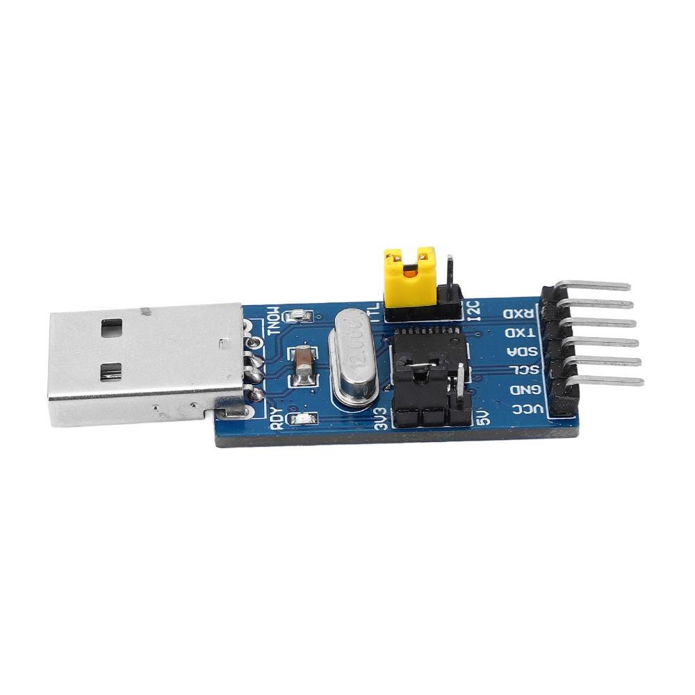 CH341T USB to UART Converter Adapter Module USB to TTL USB to IIC Adapter Module  Data Transfer