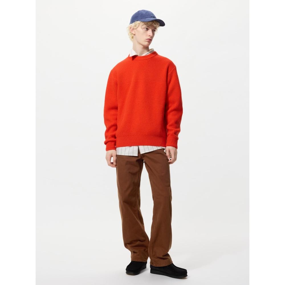 Uniqlo Ribbed Crewneck Sweater