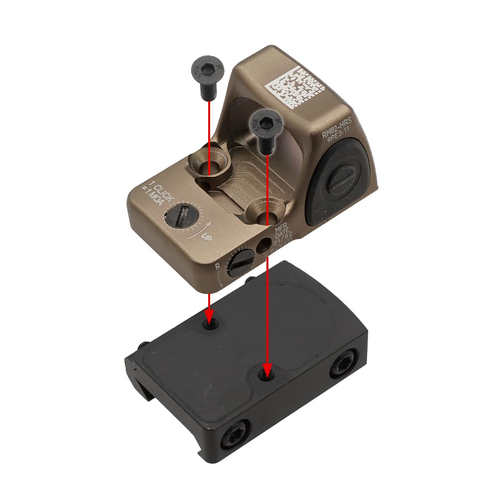 High-intensity HOLY WARRIOR Dot Sight for Glock 2025 Ver. RMR HRS, suitable for use in hot weather. Includes mount. Dark Earth finish.