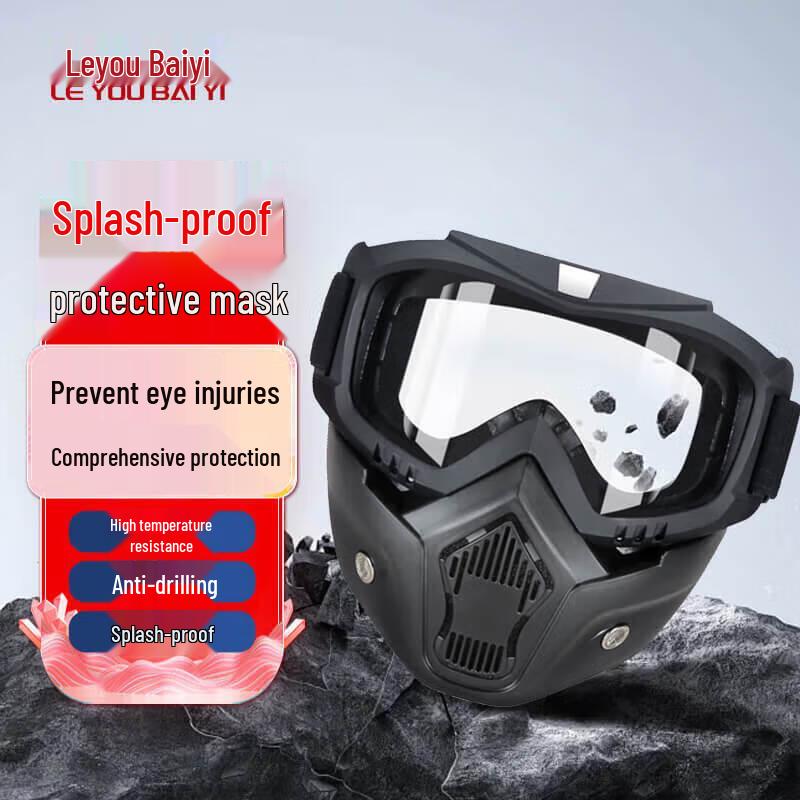 Protective Full-Face Dustproof Shield One Size