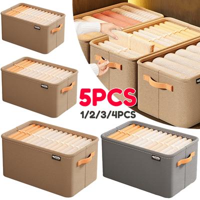 1ks Skládací organizér na oblečení Úložný box na oblečení Kalhoty Organizér Zásuvka do skříně Organizér na šatní skříň Koš na hračky
