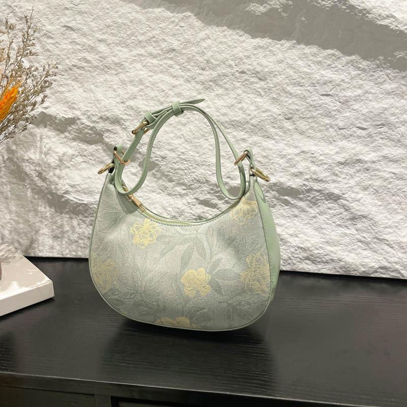 Hand Carry Small Bag Women's New Trendy Shoulder Bag Summer Niche Commuter Dumpling Bag