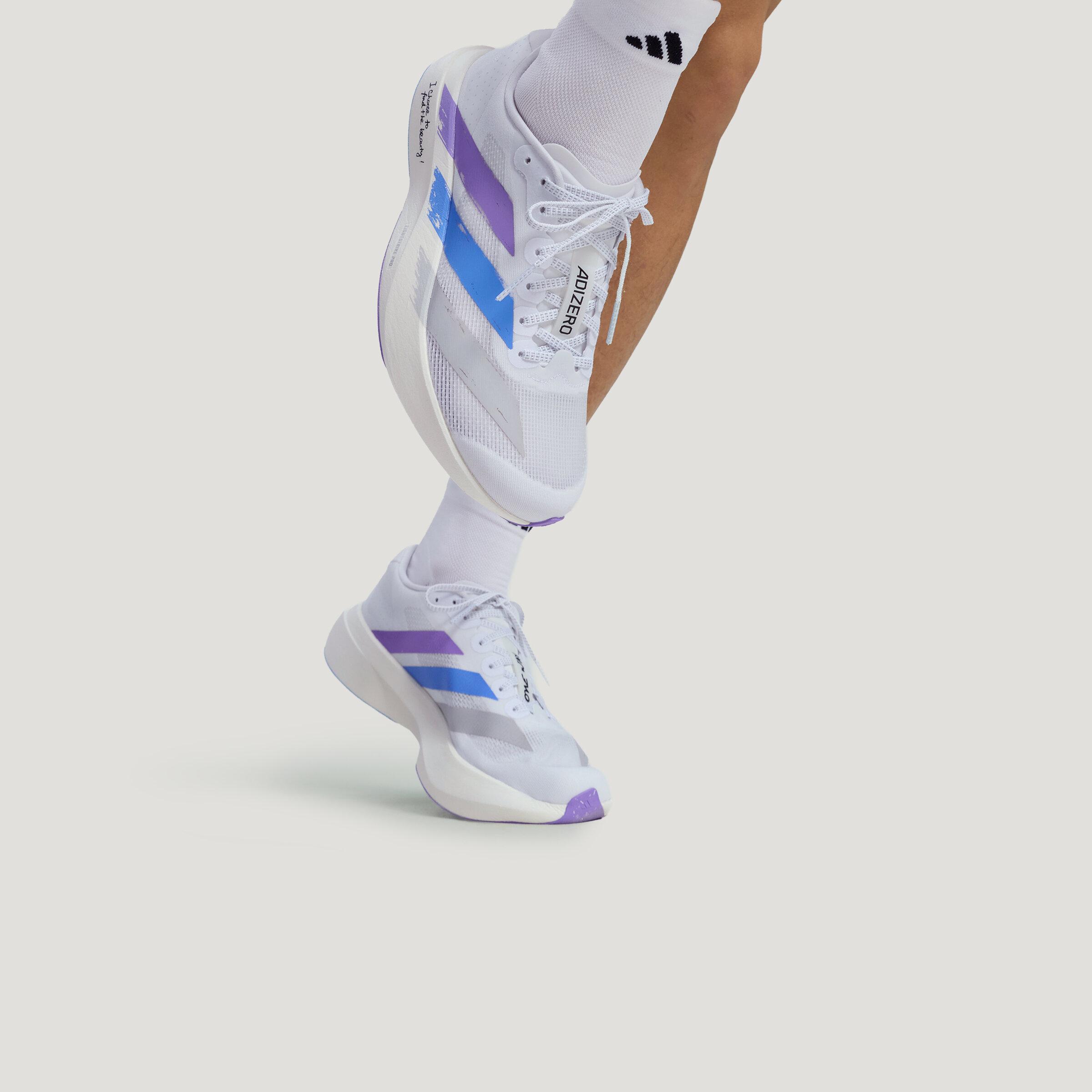 Adidas Adizero Evo SL Running Shoes Unisex White 36