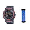 Men Liquid Crystal/Analog Dual Display Series Gray Watch GA-110LS-1APRE GA-110LS-1APRE