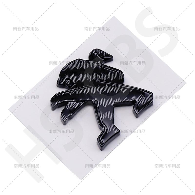 2.9x3.1cm ABS Car Steering Wheel Center Logo Badge Sticker for Peugeot 207 307 308 407 408 508 4008 5008 607 2008 206 107 3008