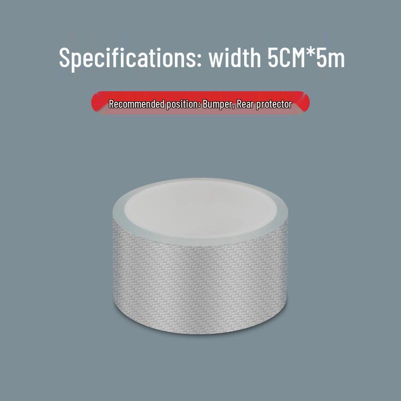 Carbon Fiber Universal Bumper & Sill Protector Sticker