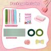 676PCS Pipe Cleaner Craft Kit – 5 Colors Pipe Cleaners for DIY Flowers, All In One Chenille Stem Art and Craft Supplies for Gift